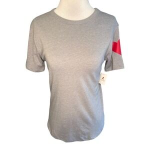 Crewcuts by J. Crew Kids L 10-11 Grey T-Shirt St. Jude's Red Heart Graphic Tee